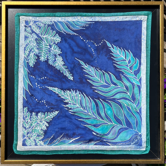 Silk Scarf: In Love with BC Ferns